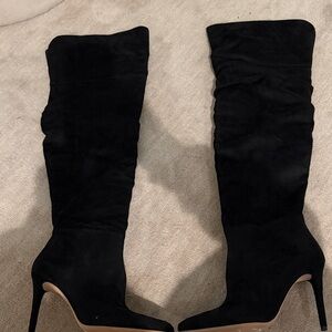 Jessica Simpson Black Over-the-Knee Boots